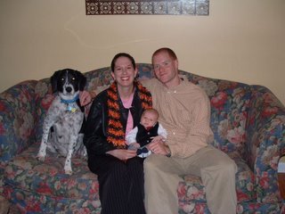 Family Pic with Lance Christmas Eve 2005